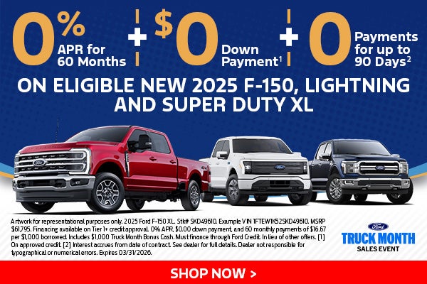 Truck Month Sales Event 