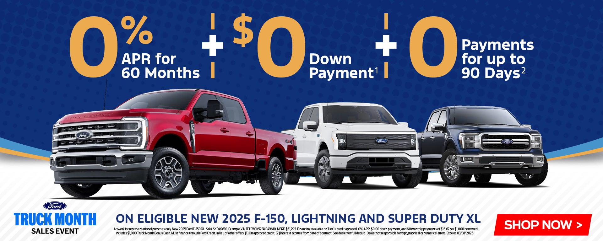 Truck Month Sales Event 