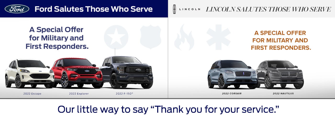 Ford Salutes Those Who Serve