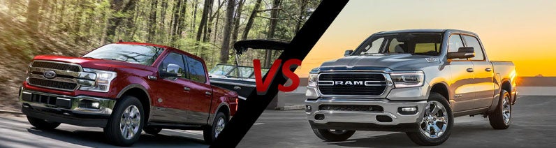2019 Ford F-150 vs Ram 1500 in Smyrna, GA